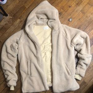 Hooded Sherpa Jacket